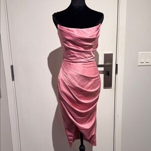 Fashion Nova Elegant Pink Dress